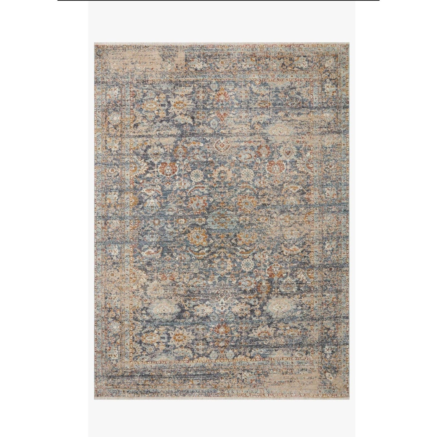 Blake Navy / Multi Rug | Angela Rose x Loloi