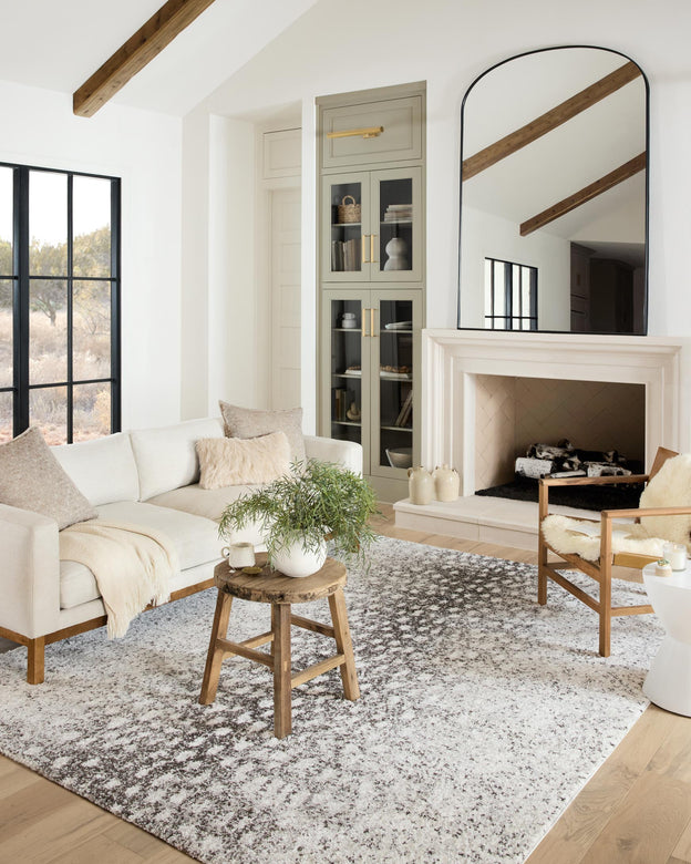 Bliss Rug -01 Grey / White