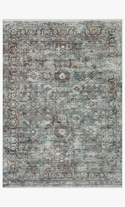 Bonney Rug - Slate / Teal