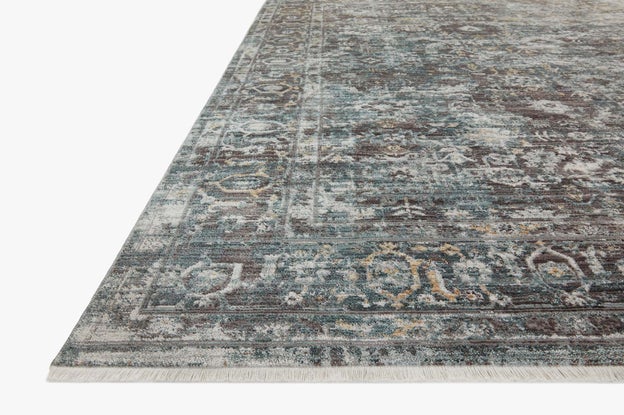Bonney Rug - Slate / Teal