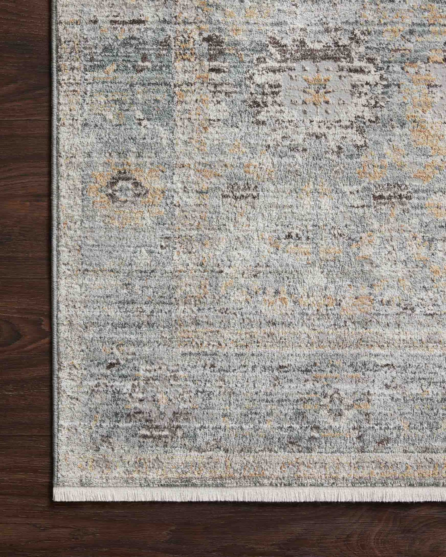 Bonney Rug - Teal / Gold