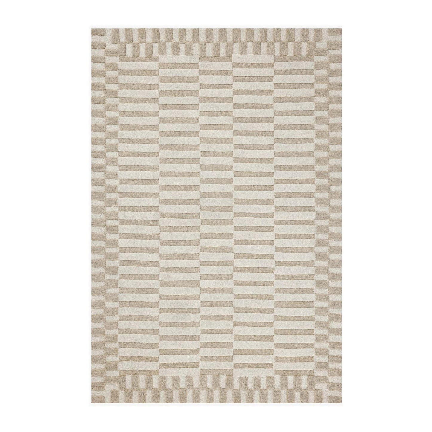 Bradley Ivory / Beige Rug | Chris Loves Julia x Loloi
