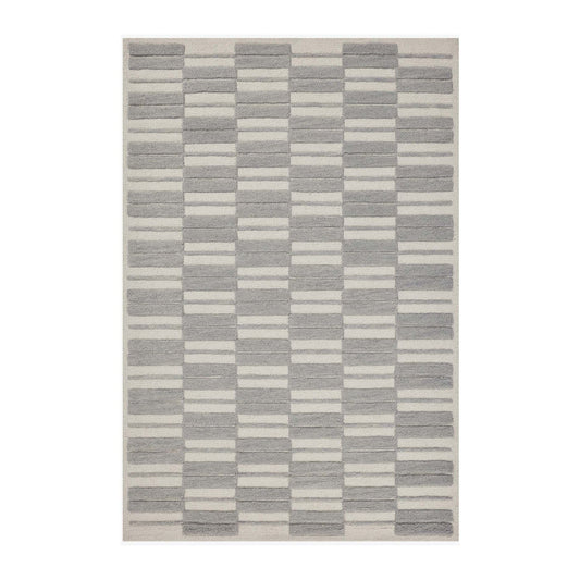 Bradley Ivory / Grey Rug | Chris Loves Julia x Loloi