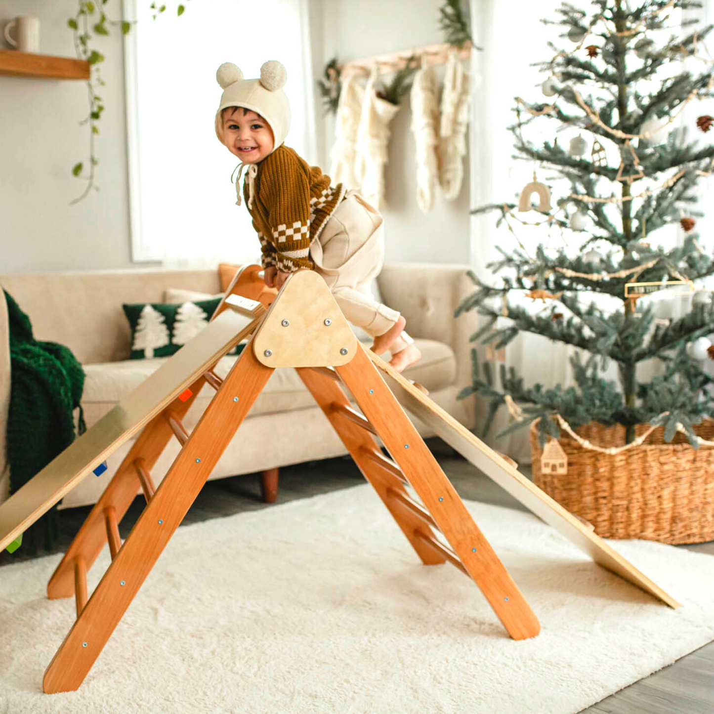 Bunny Hopkins Climbing Triangle Ramps