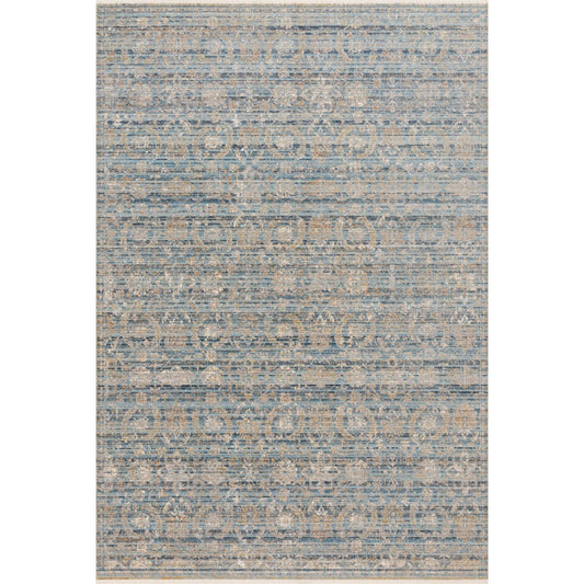 Claire Ocean / Gold Rug