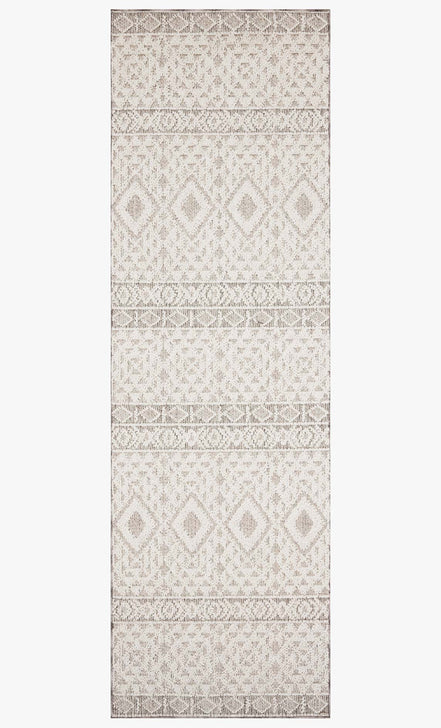 Cole Rug - Silver/Ivory