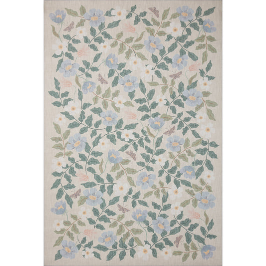 Cotswolds Primrose / Sand Rug | Rifle Paper Co. x Loloi