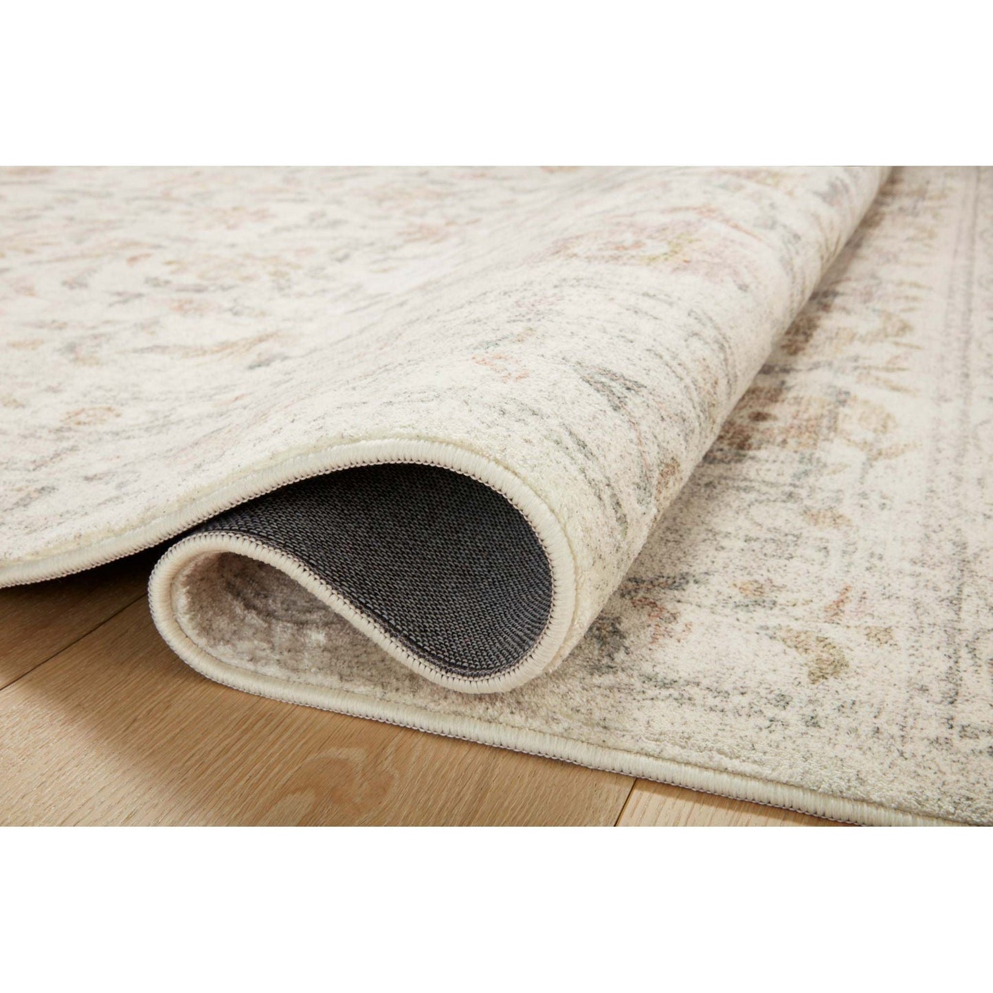 Courtyard Lily Yellow / Multi Rug | Rifle Paper Co. x Loloi