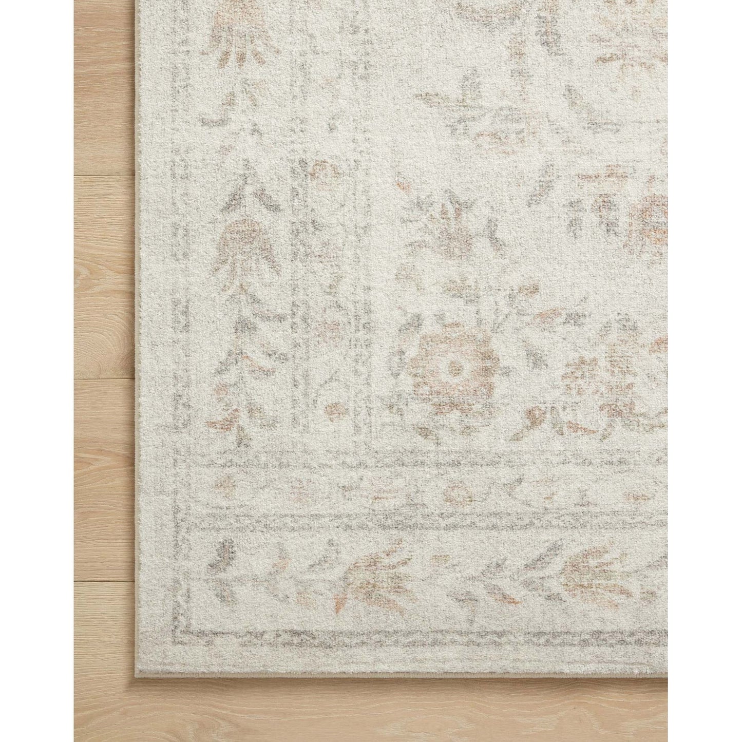 Courtyard Lily Yellow / Multi Rug | Rifle Paper Co. x Loloi