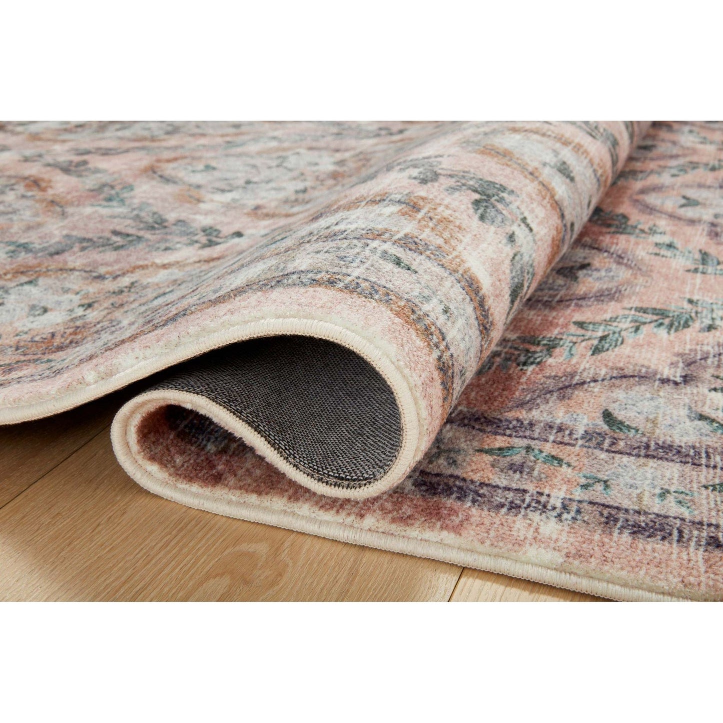 Courtyard Chateau Blush Rug | Rifle Paper Co. x Loloi
