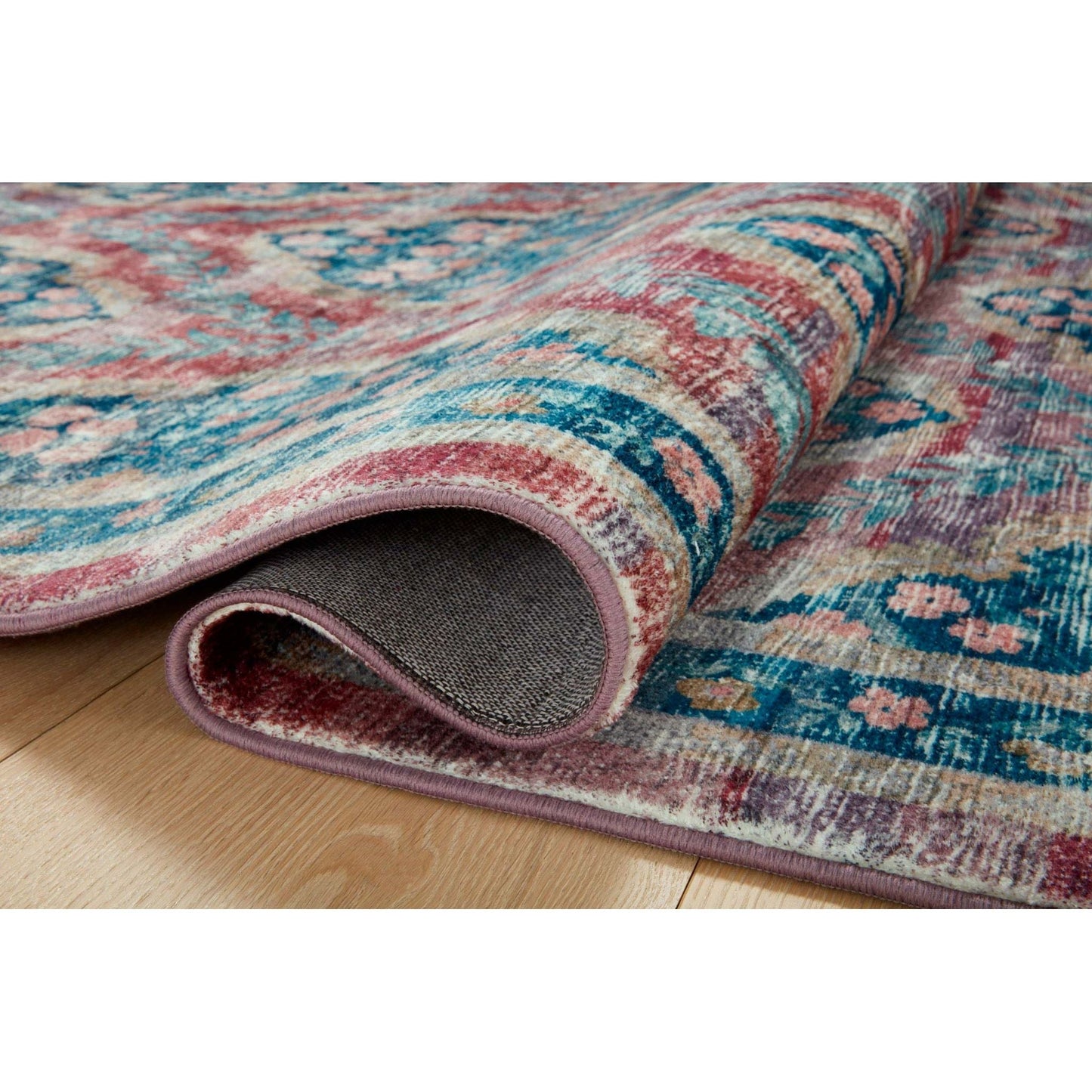 Courtyard Chateau Red Rug | Rifle Paper Co. x Loloi