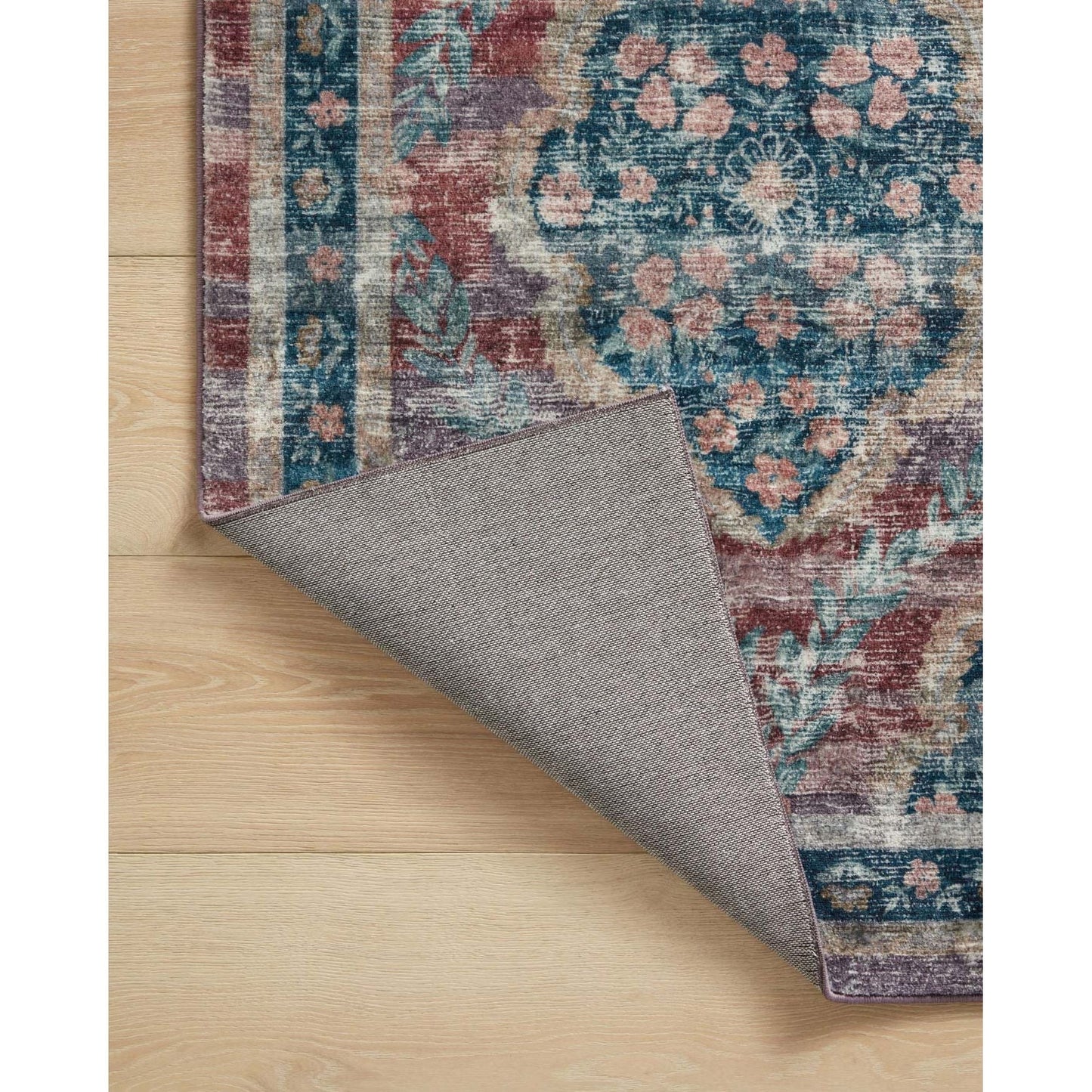 Courtyard Chateau Red Rug | Rifle Paper Co. x Loloi