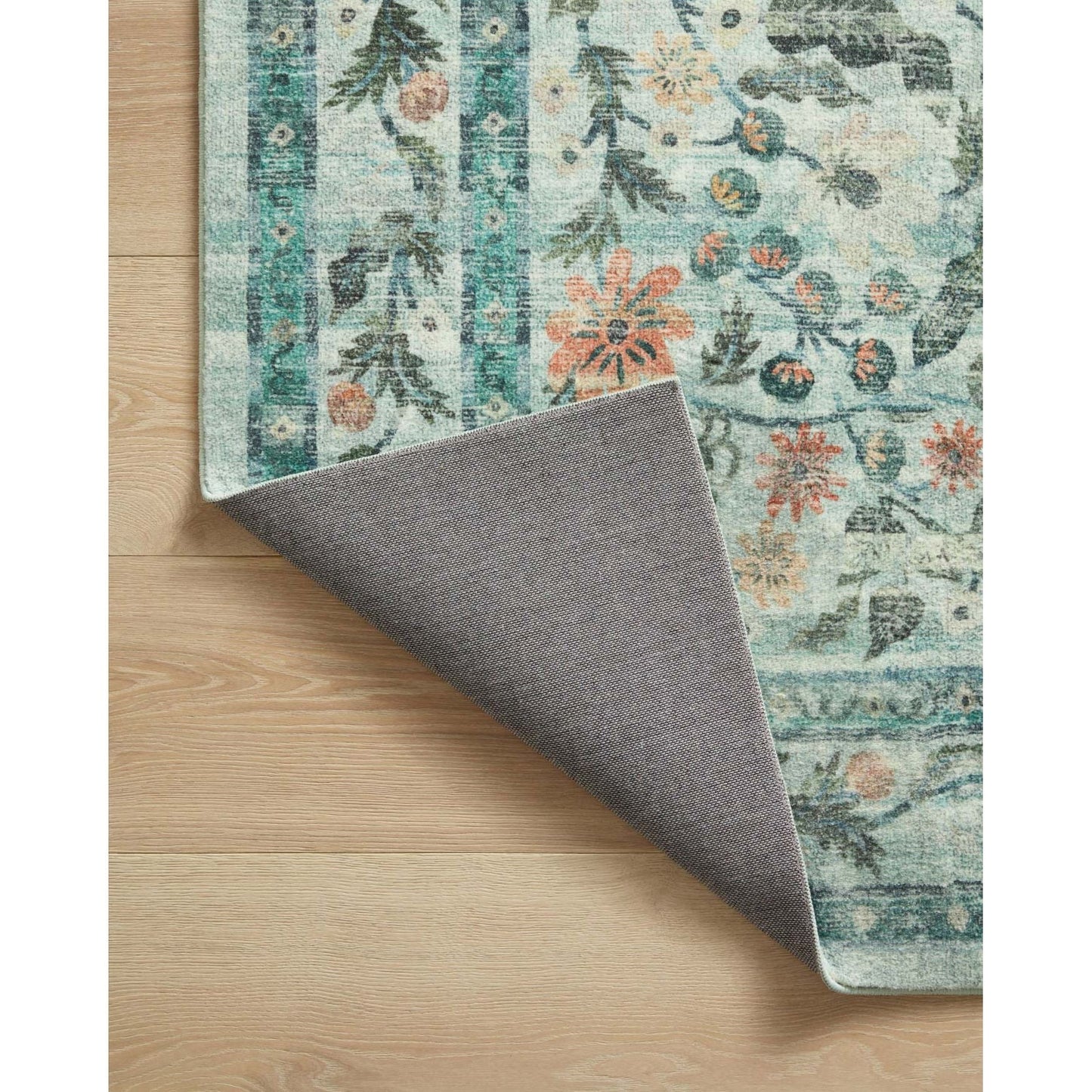 Courtyard Eve Sage Rug | Rifle Paper Co. x Loloi