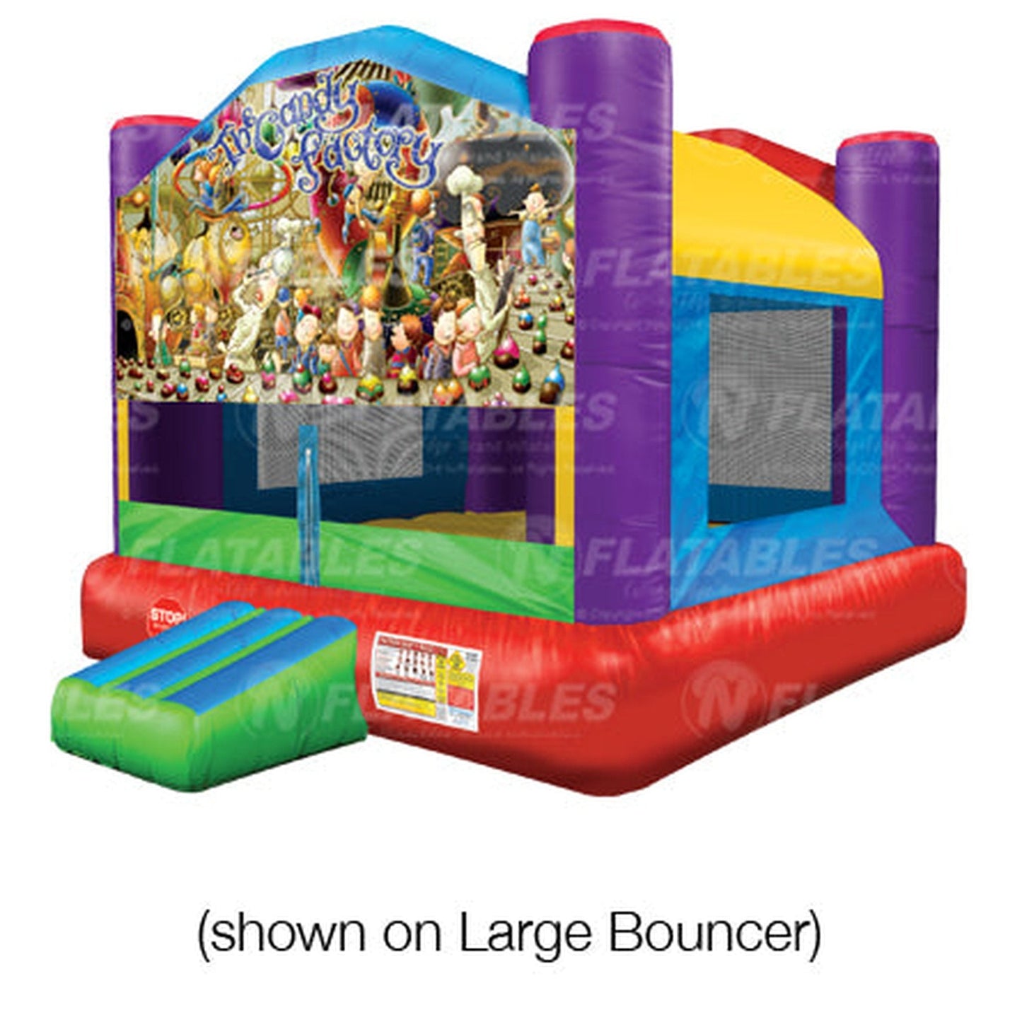 Candy Factory Removable Art Panel