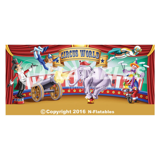Circus World Removable Art Panel