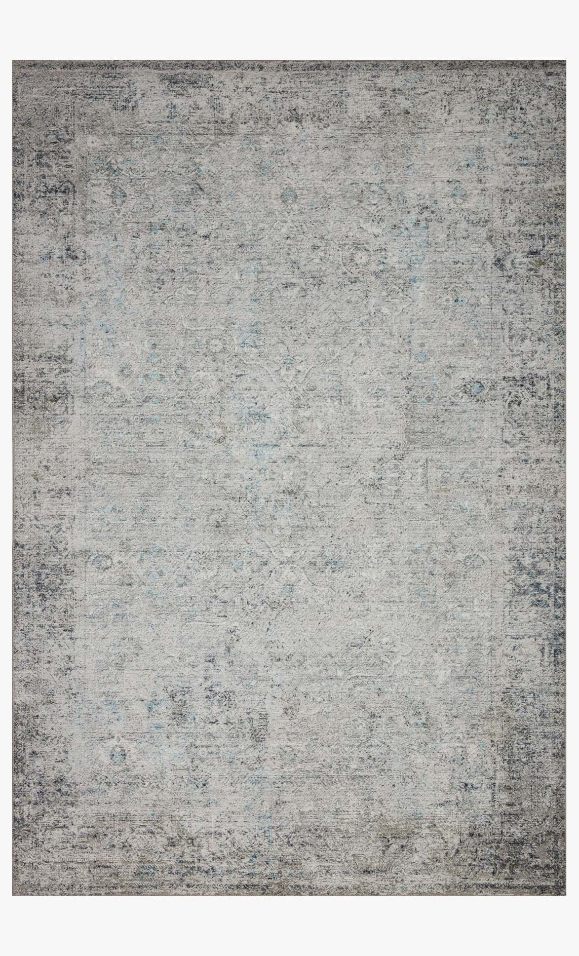 Drift Rug - Ivory / Silver