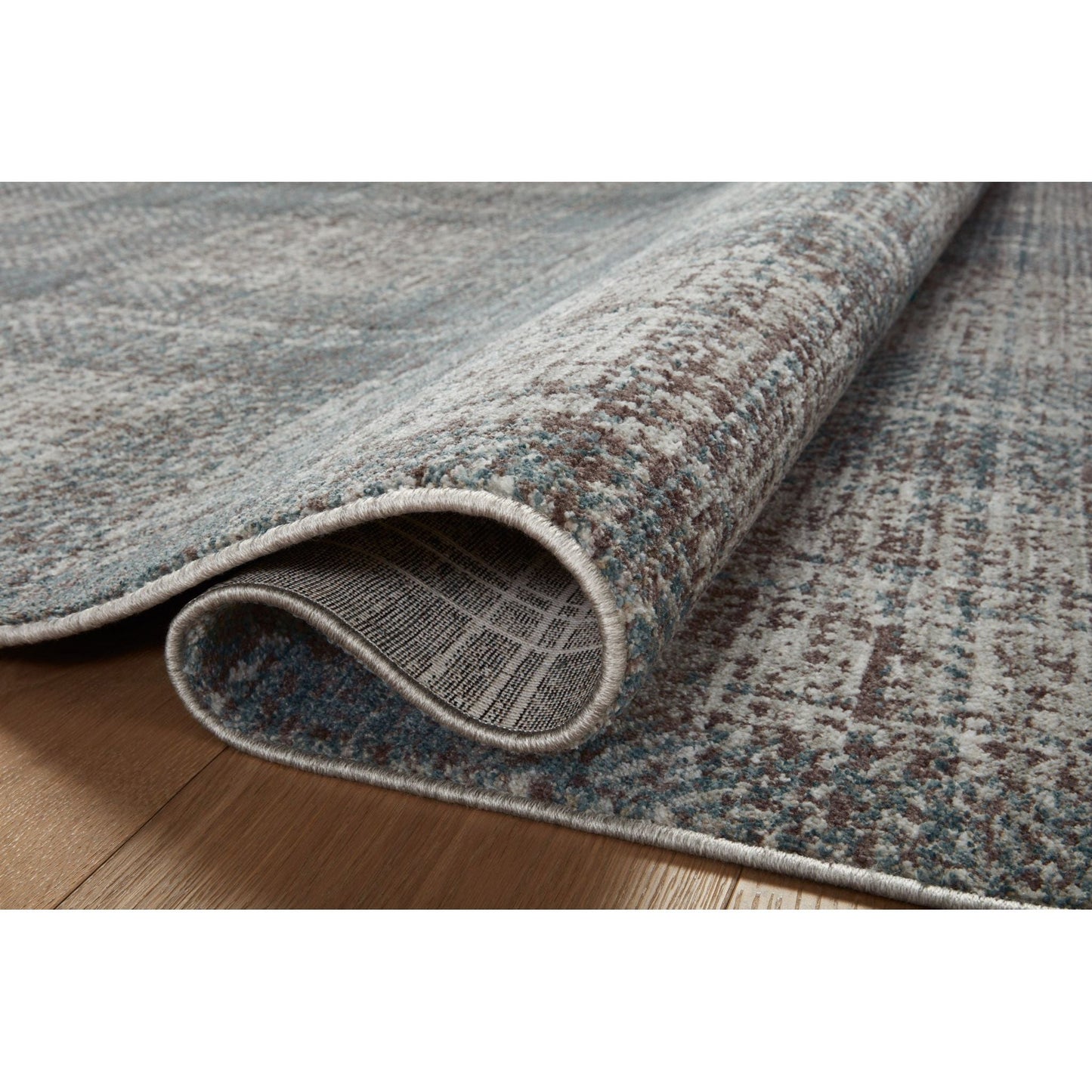 Ember Denim / Charcoal Rug | Angela Rose x Loloi