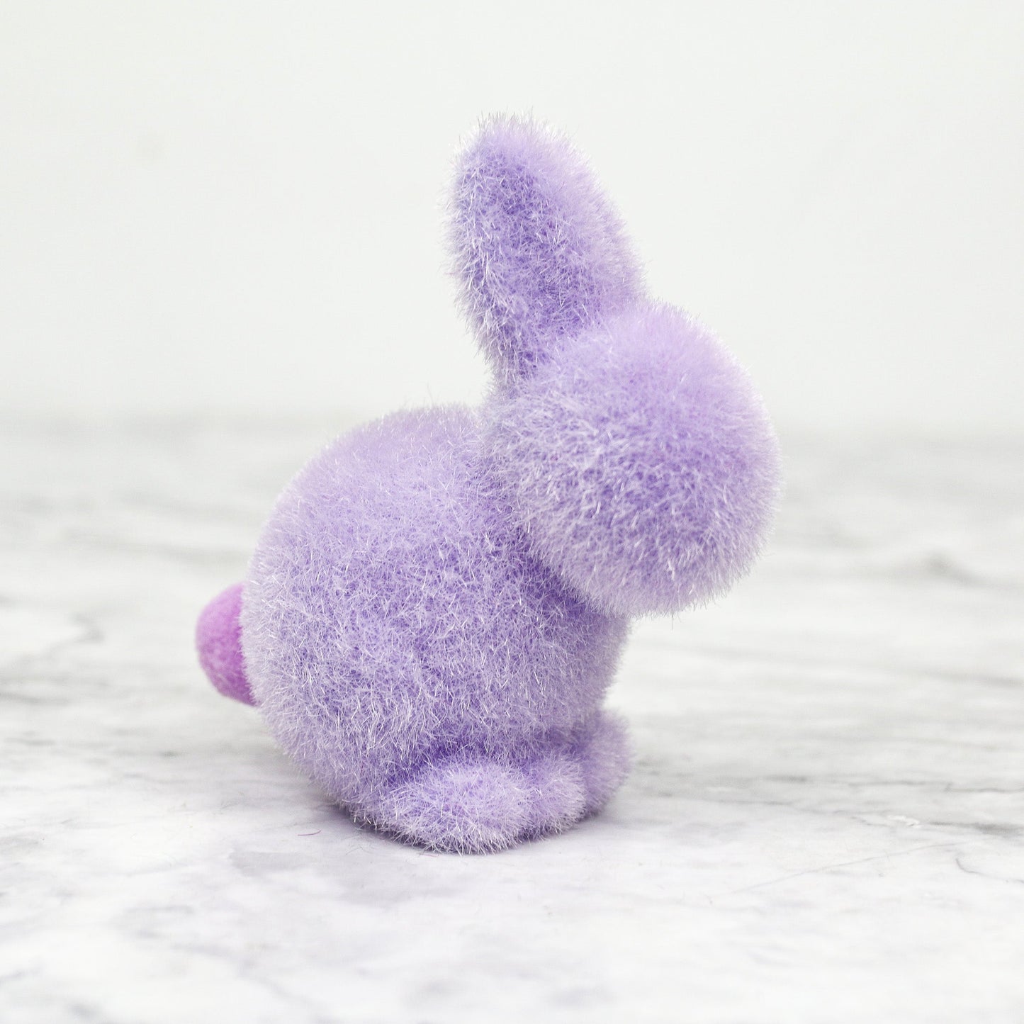 Small Pastel Bunny with Pom-Pom Tail