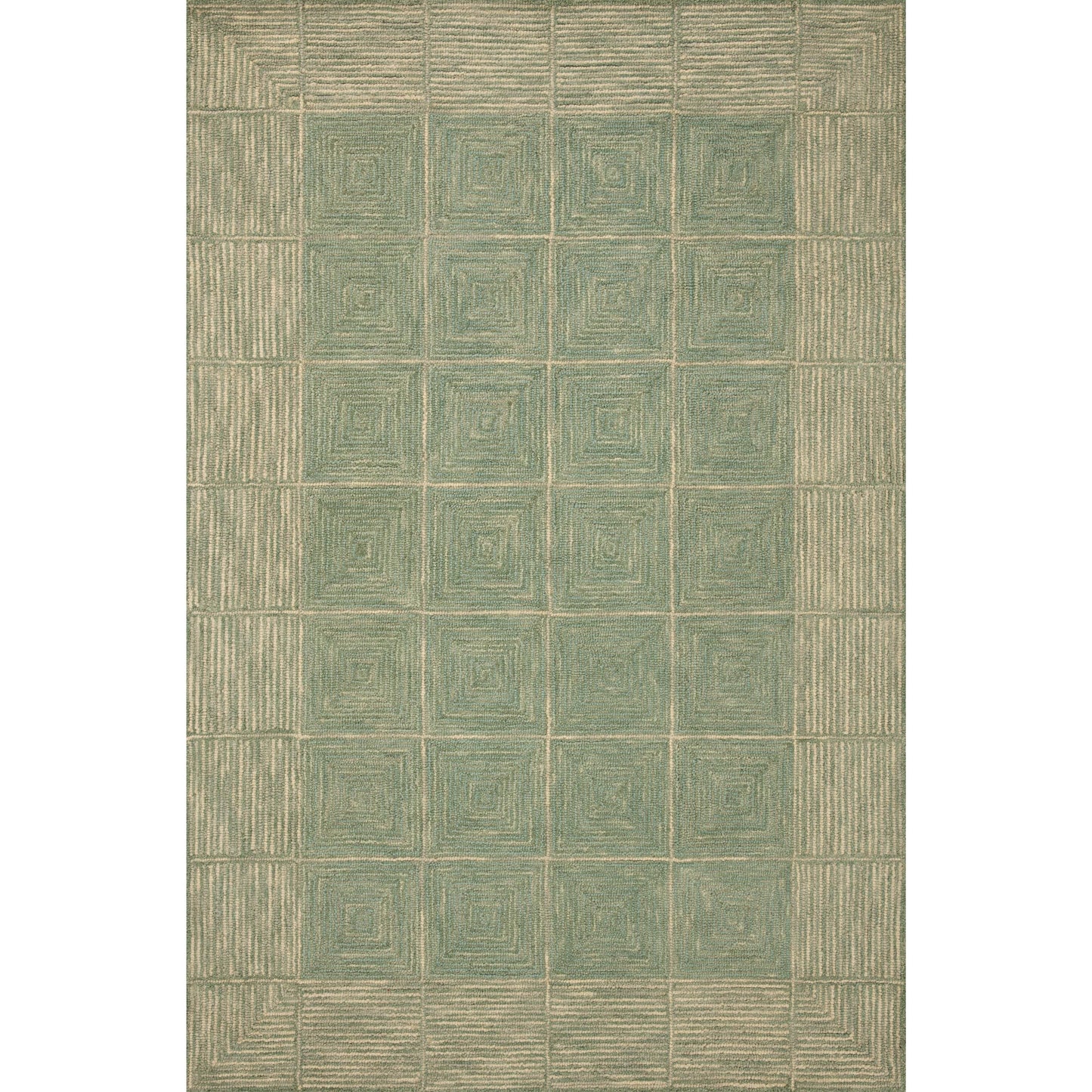 Francis Green / Natural Rug | Chris Loves Julia x Loloi