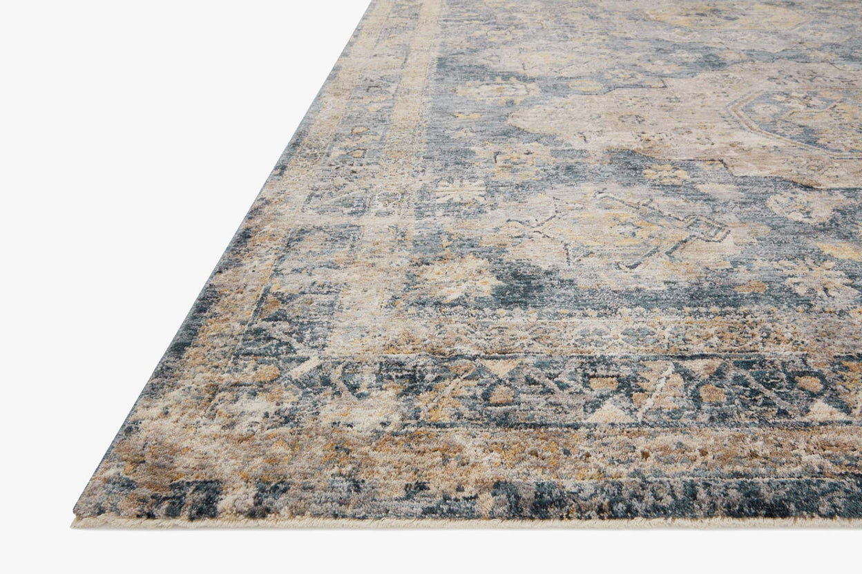 Gaia Rug- Denim / Taupe