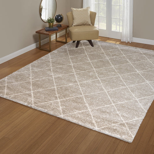 Gertmenian Chaise Shag Rug, Kenai Beige