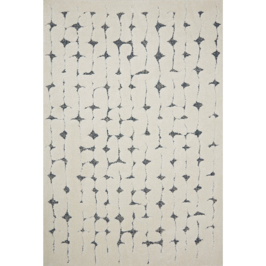 Hagen White / Navy Rug