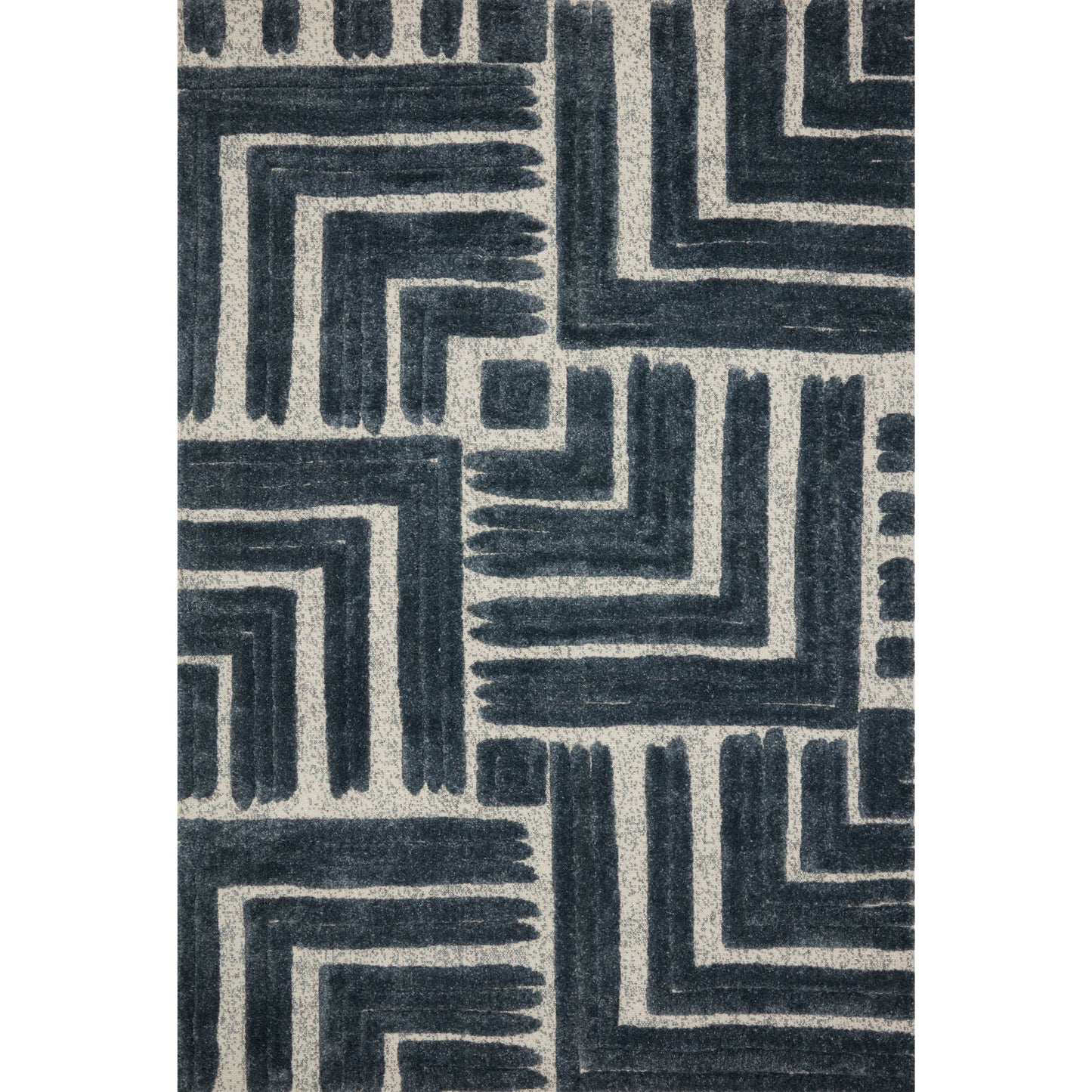 Hagen Blue / White Rug