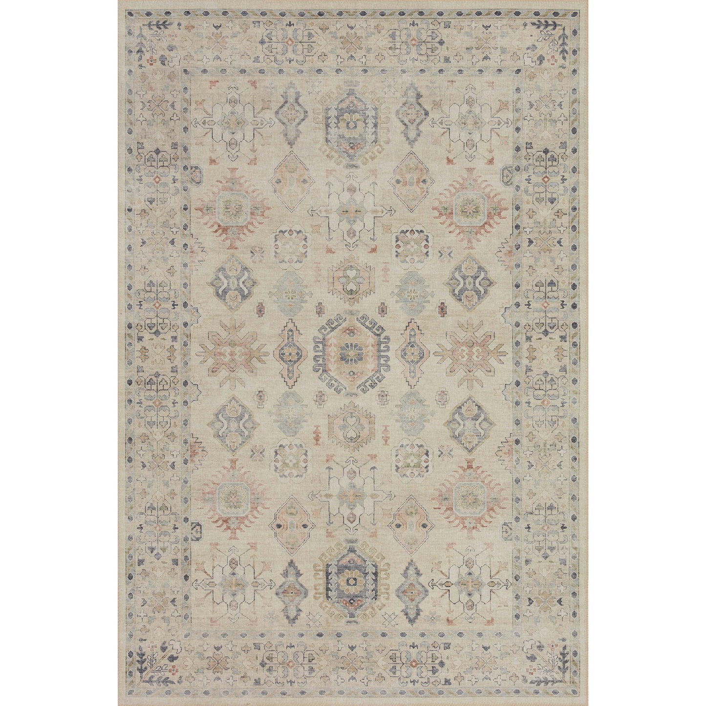 Hathaway Beige / Multi - Area Rug