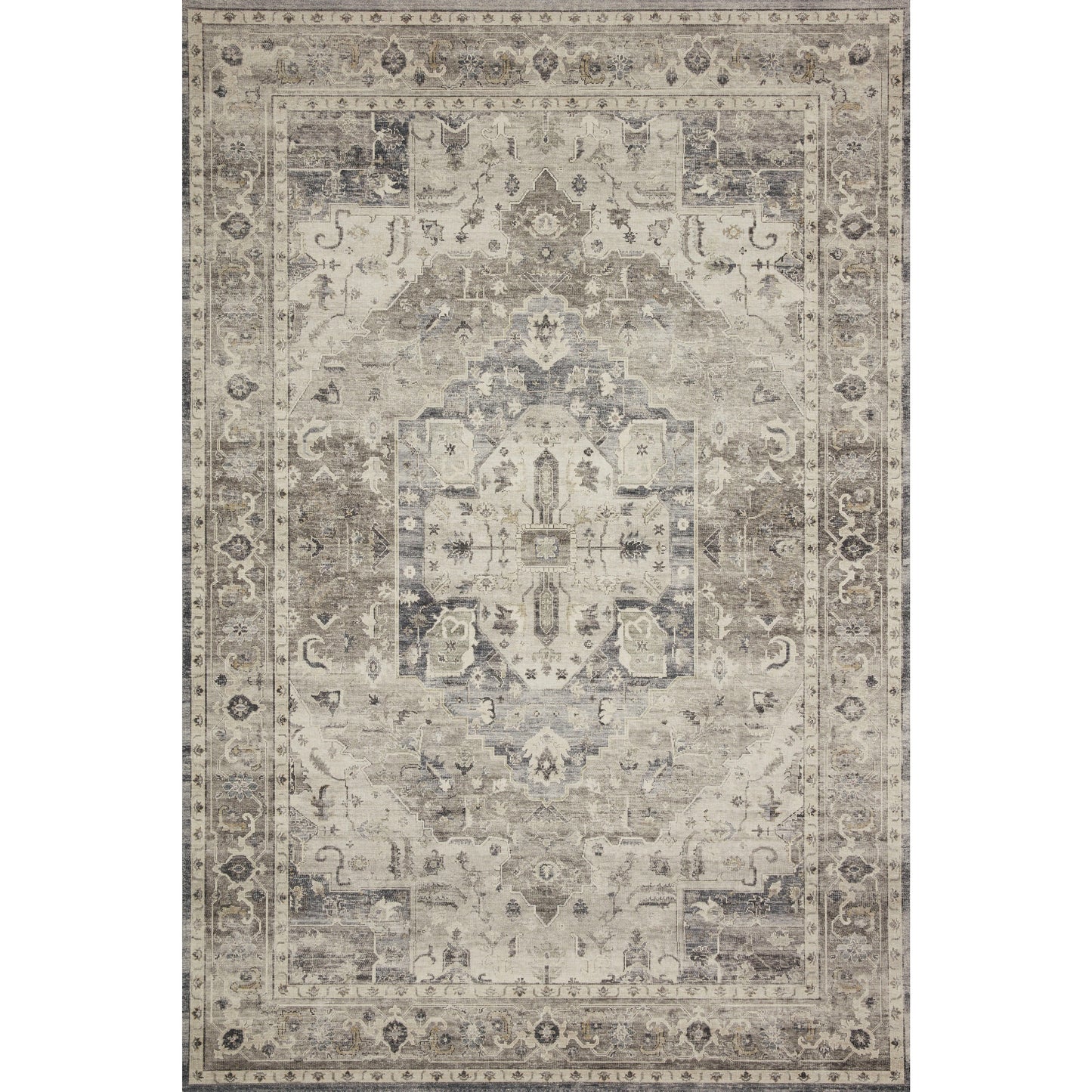 Hathaway Steel / Ivory Rug