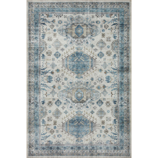 Heidi Ivory / Ocean Rug