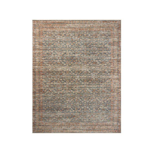 Heritage Blue / Rust Rug