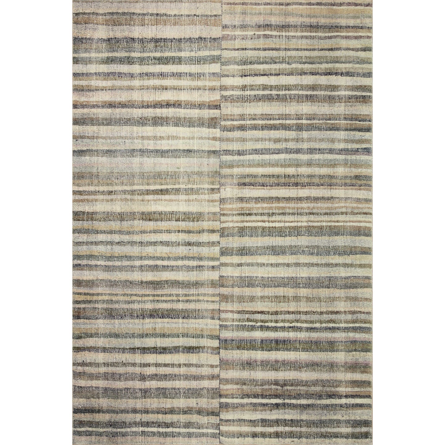 Humphrey Natural / Moss  - Sample Rug