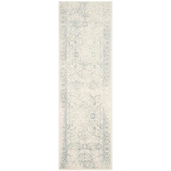 Howton Ivory Area Rug Runner 2'1" X 8'