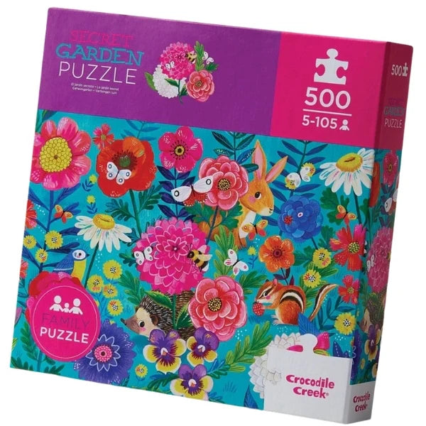 Crocodile Creek Secret Garden 500 pc Puzzle