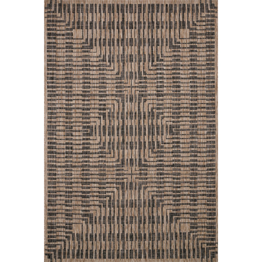 Isle Brown / Black Rug
