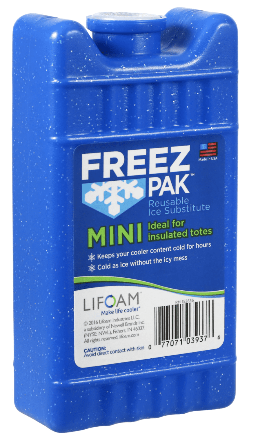 Ice Pack - Ice packs for coolers - Includes: 6 Ice Pack size Mini