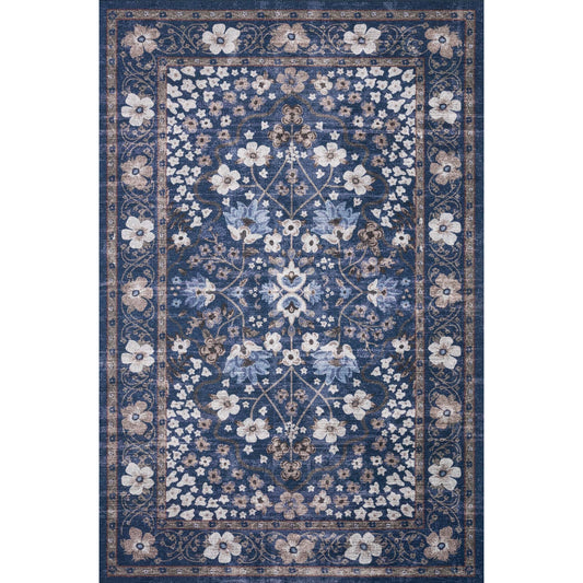 Palais Navy Rug | Rifle Paper Co. x Loloi