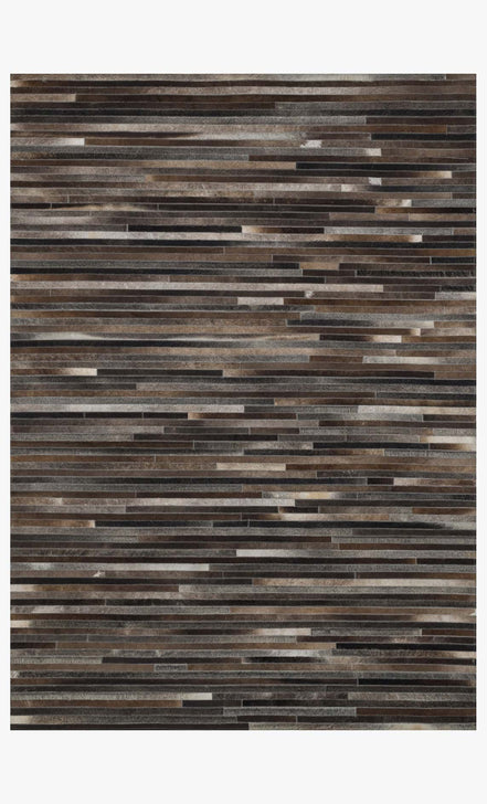 Promenade Cowhide Rug - 03 Charcoal