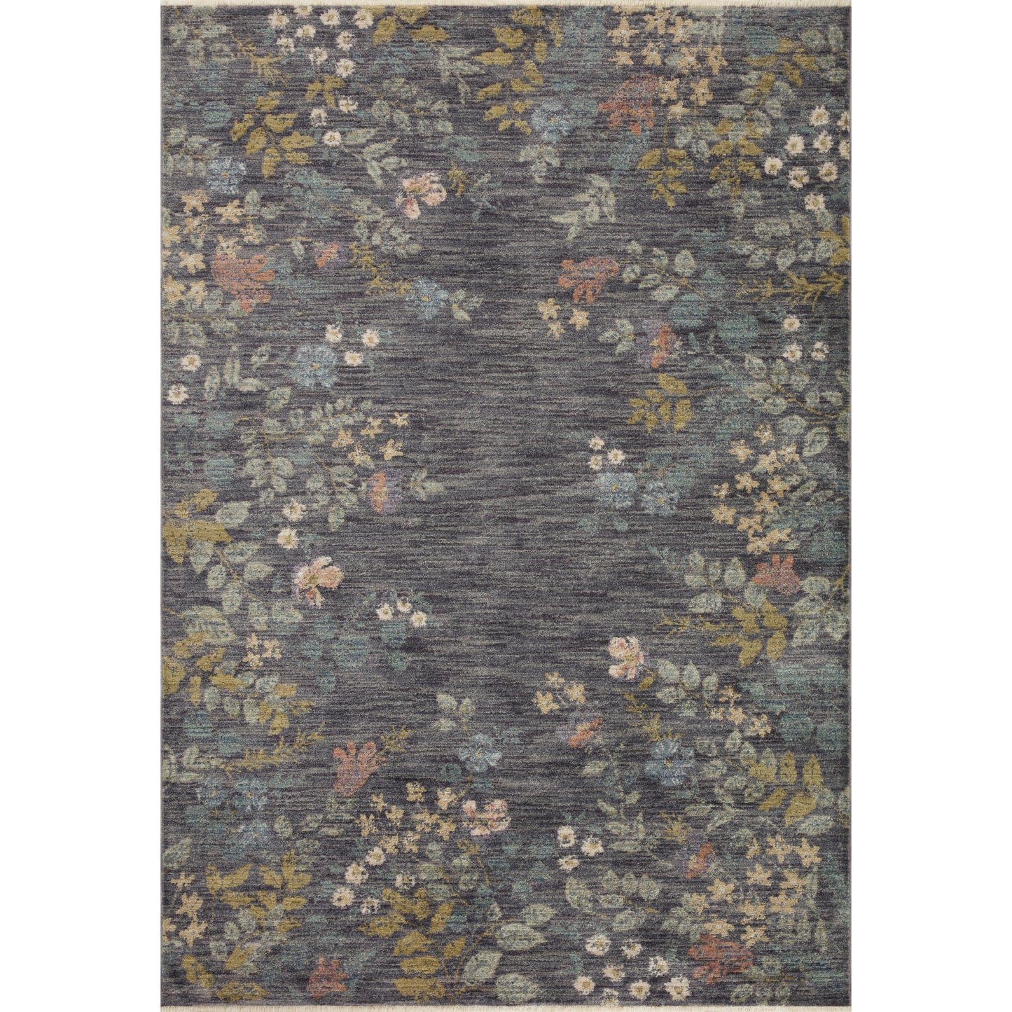 Provence Abbey Slate Rug | Rifle Paper Co. x Loloi