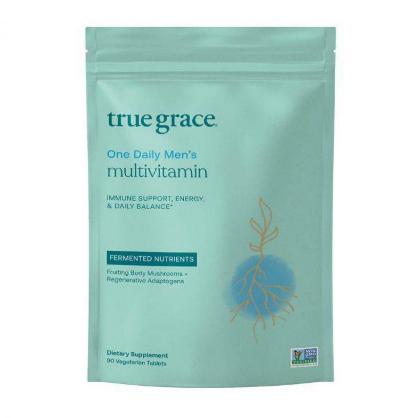 True Grace Men's One Daily Multivitamin Refill Pouch (90 count) #10084695