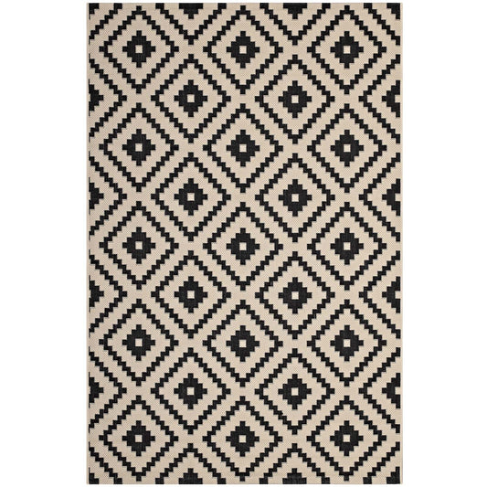 Perplex  Geometric Diamond Trellis Indoor and Outdoor Area Rug - East Shore Modern Home Furnishings
