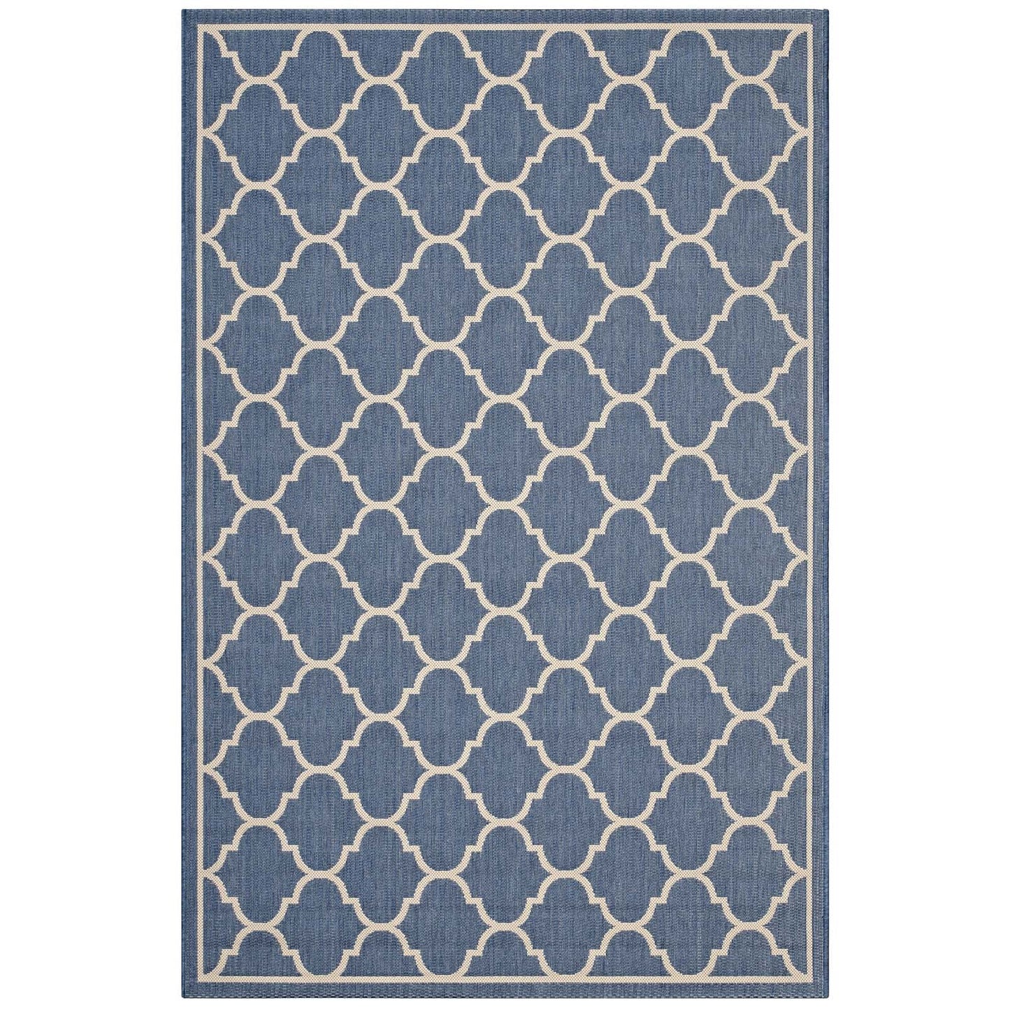 Avena Moroccan Quatrefoil Trellis Indoor and Outdoor Area Rug - East Shore Modern Home Furnishings