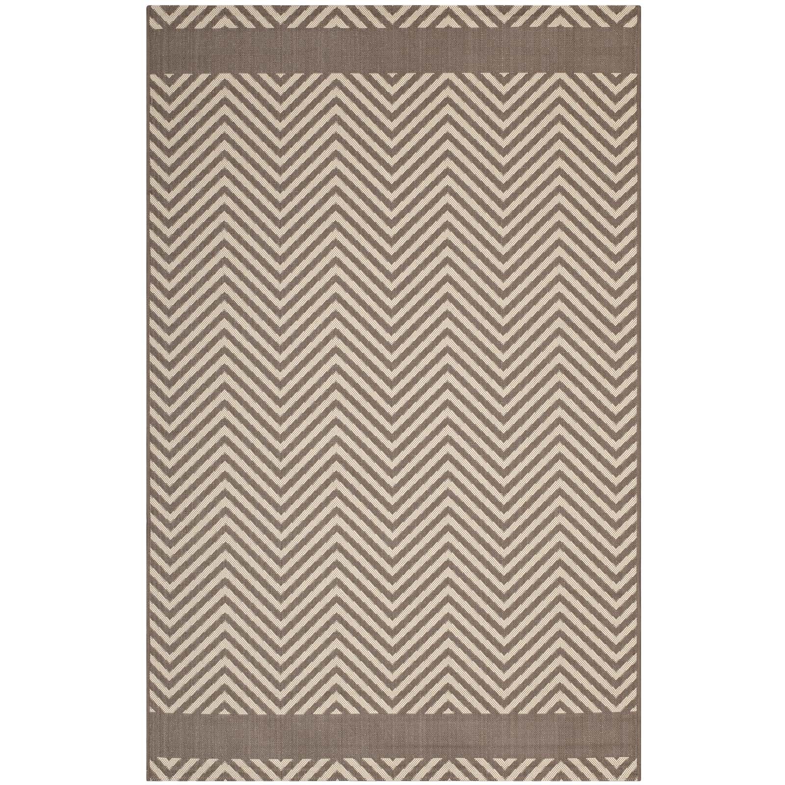 Light and Dark Beige / 5x8