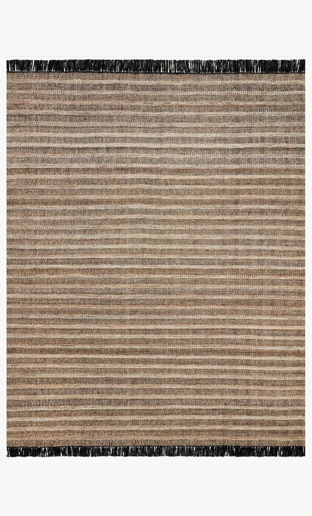Rey Rug  - Camel / Black
