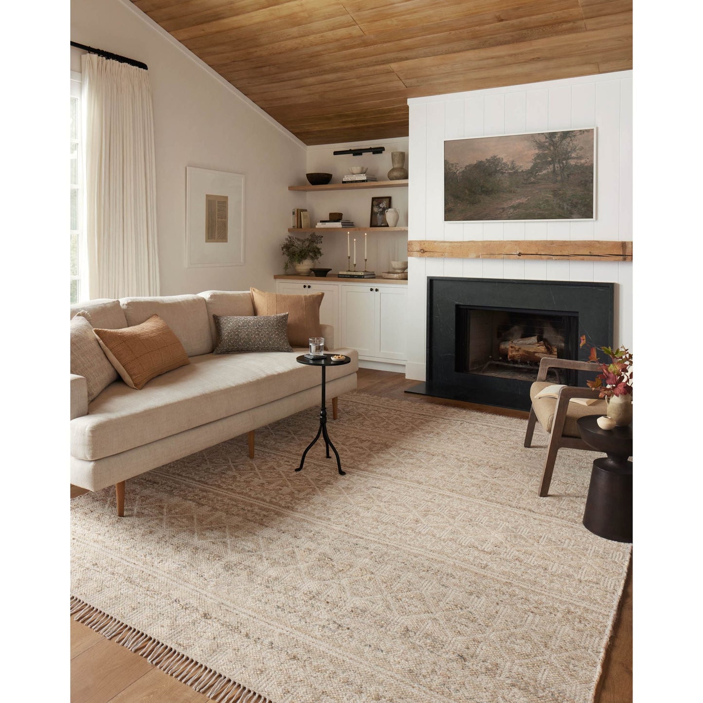 Rivers Sand / Ivory Rug | Angela Rose x Loloi