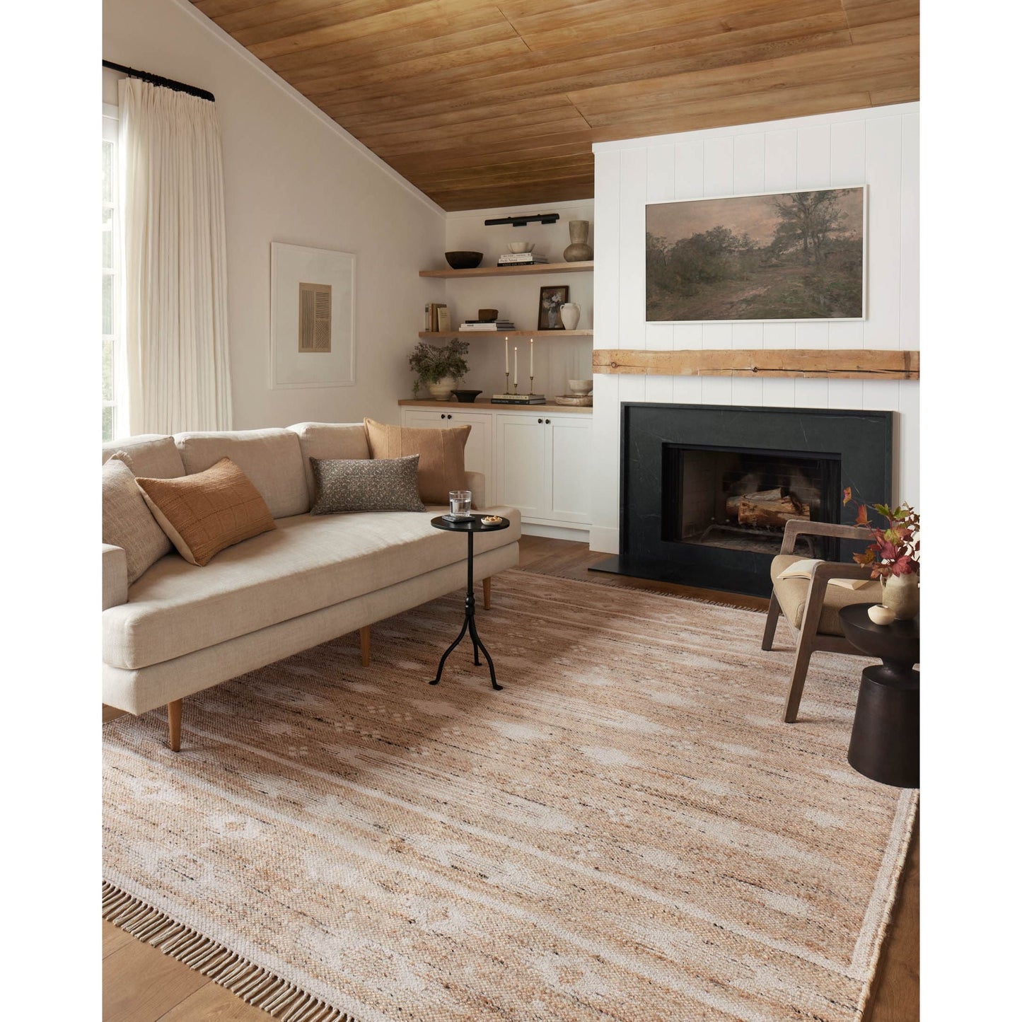Rivers Natural / Ivory Rug | Angela Rose x Loloi
