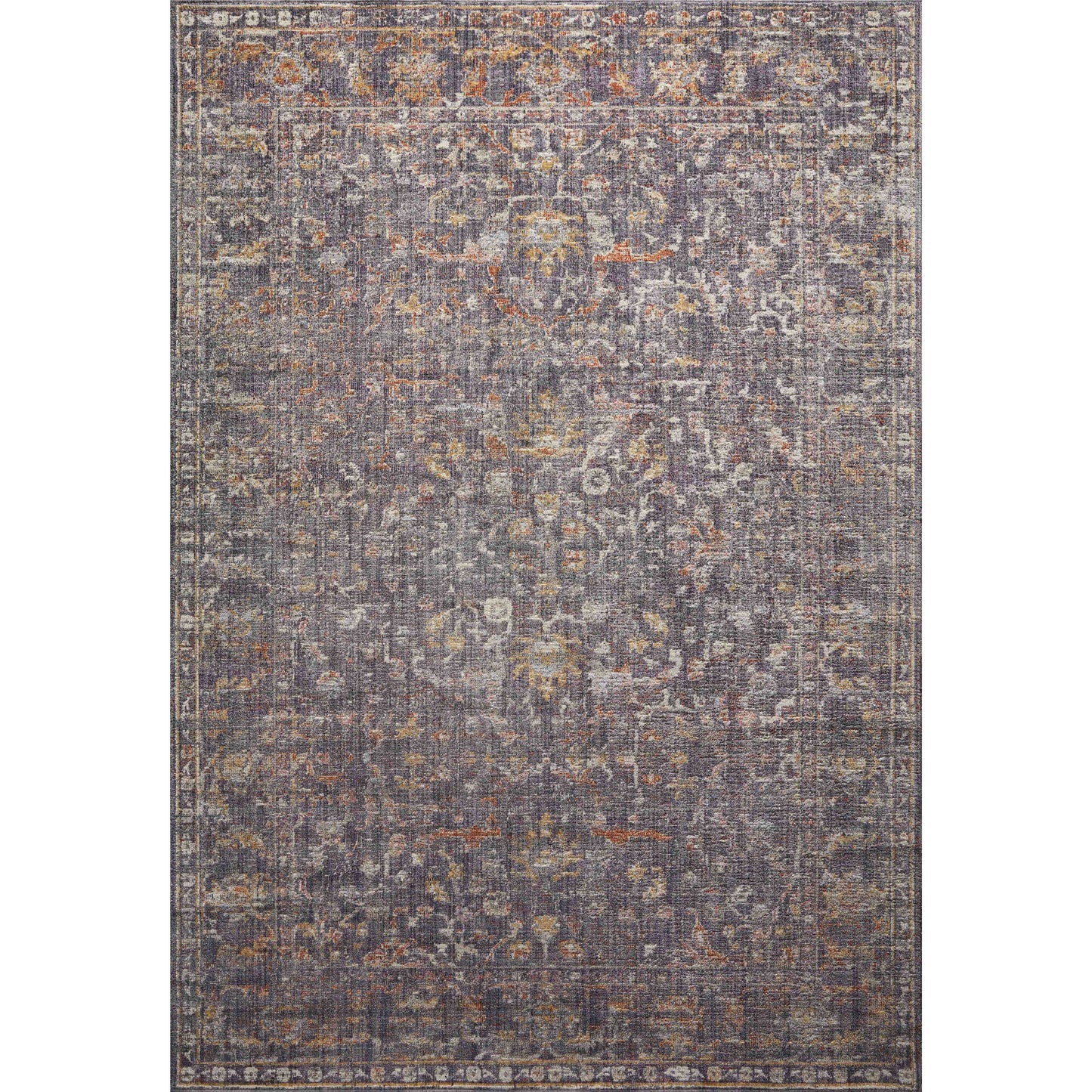 Rosemarie Graphite / Multi Rug | Chris Loves Julia x Loloi