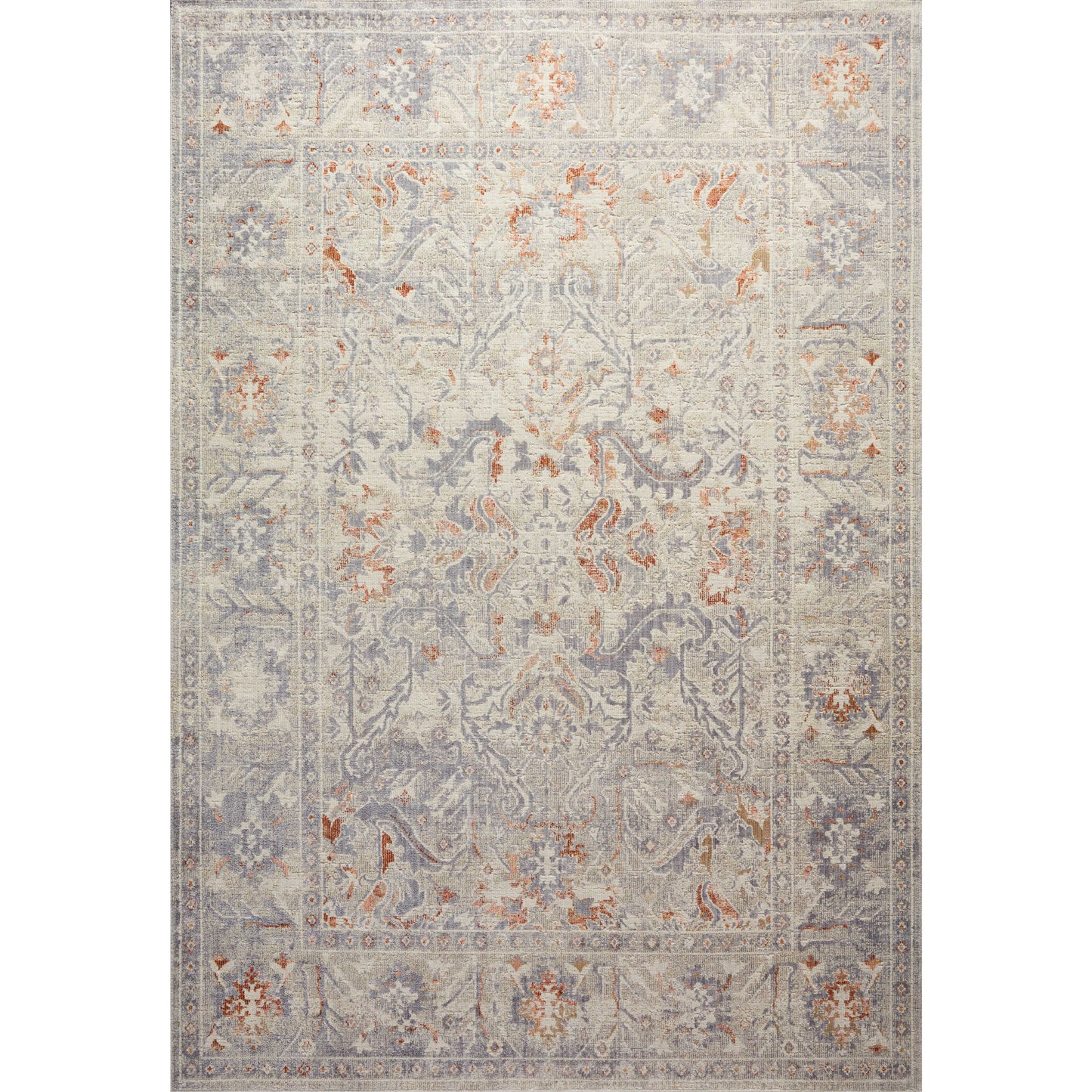 Rosemarie Oatmeal / Lavender Rug | Chris Loves Julia x Loloi