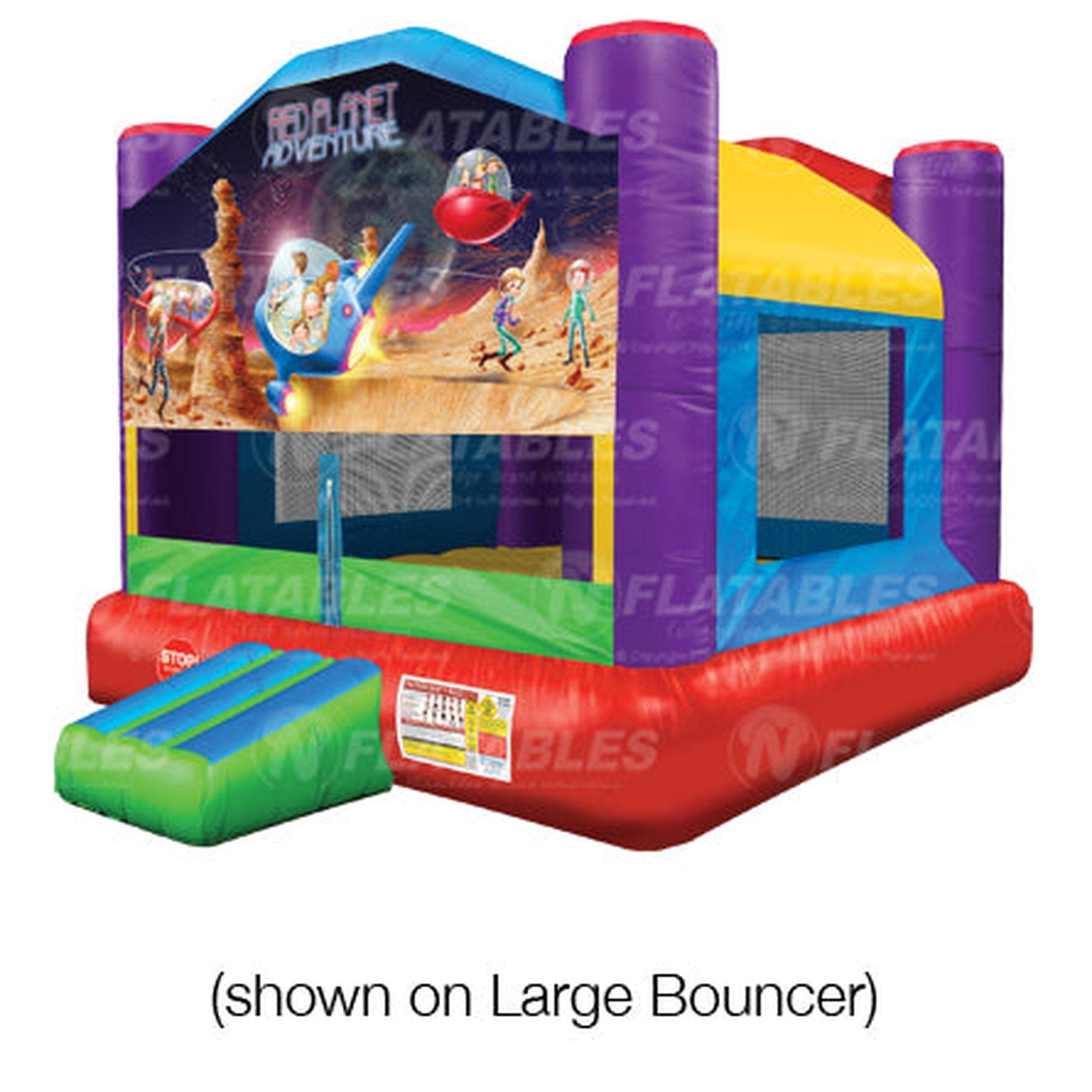 Red Planet Adventure Removable Art Panel