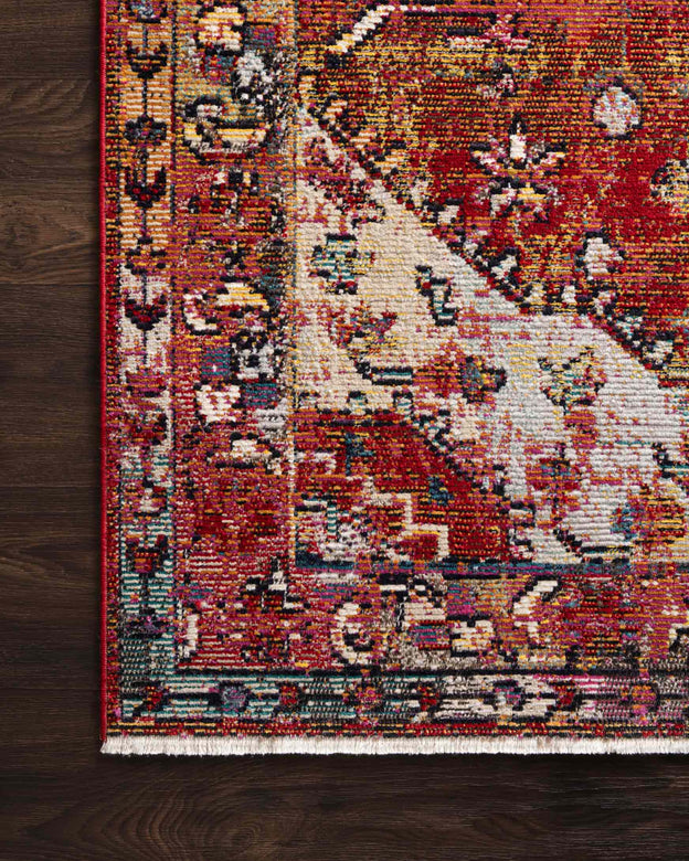 Silvia Rug - Red / Multi